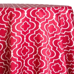 Gatsby Print (Lamour) Table Linen in Fuchsia