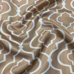 Gatsby Print (Lamour) Table Linen in Khaki