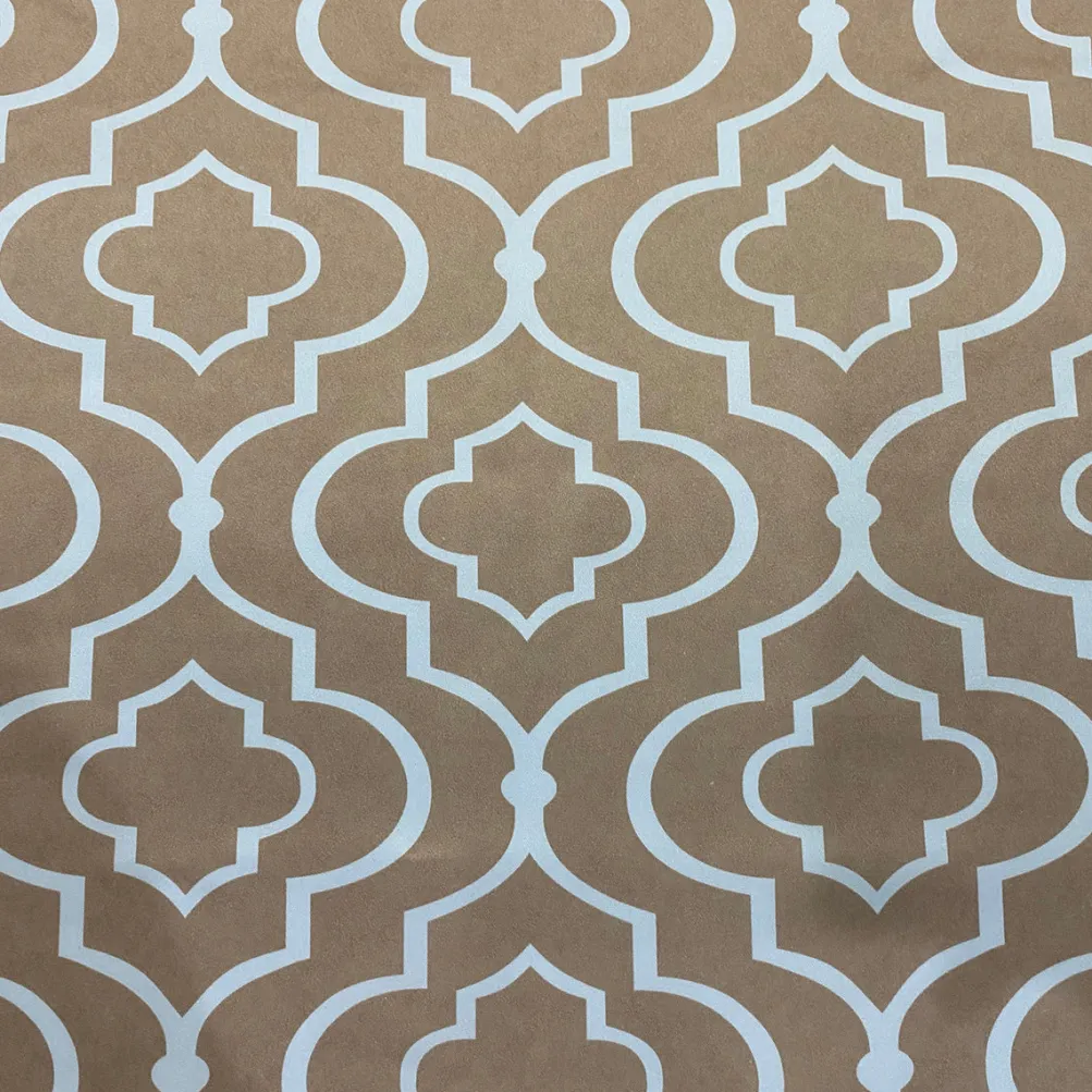 Gatsby Print (Lamour) Table Linen in Khaki