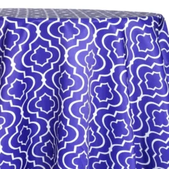 Gatsby Print (Lamour) Table Linen in Purple