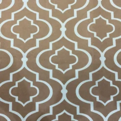 Gatsby Print (Lamour) Table Linen in Taupe