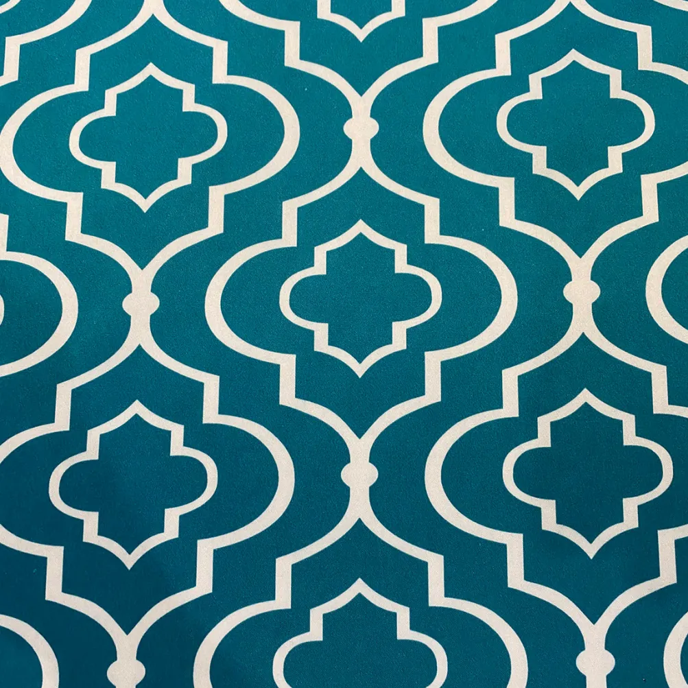 Gatsby Print (Lamour) Table Linen in Jade