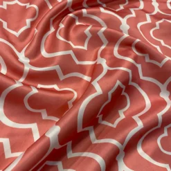 Gatsby Print (Lamour) Table Napkin in Coral
