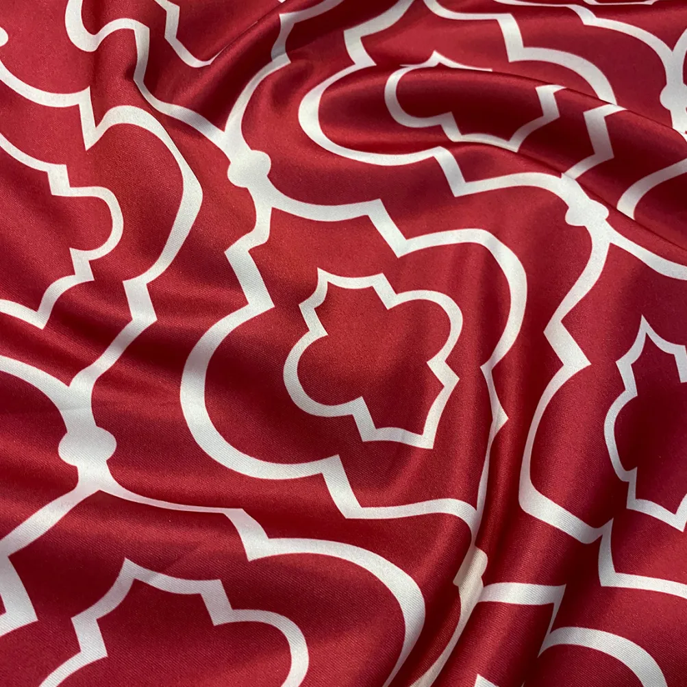 Gatsby Print (Lamour) Table Napkin in Fuchsia