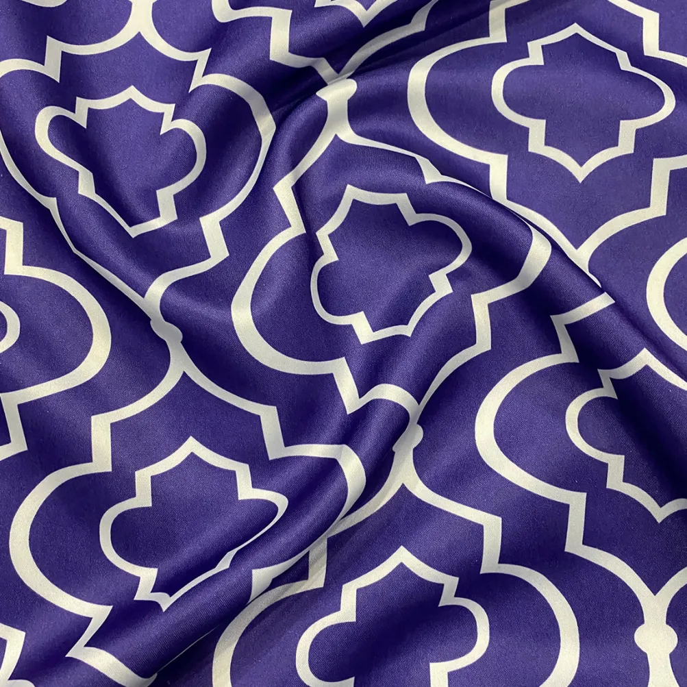 Gatsby Print (Lamour) Table Napkin in Purple