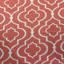 Gatsby Print (Lamour) Table Runner in Coral