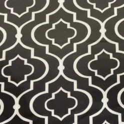 Gatsby Print (Lamour) Table Runner in Black