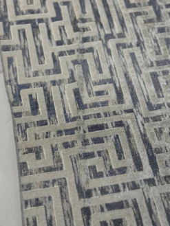 Gio Jacquard Table Linen in Blue