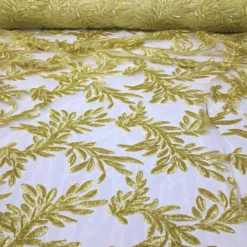 Giselle Sequins Table Runner in Gold