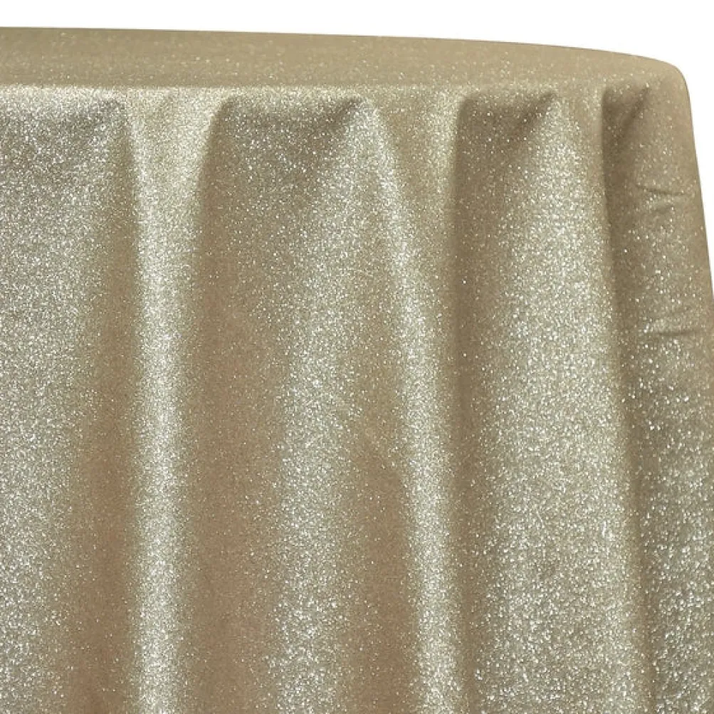 Glam & Glits Table Linen in Champagne
