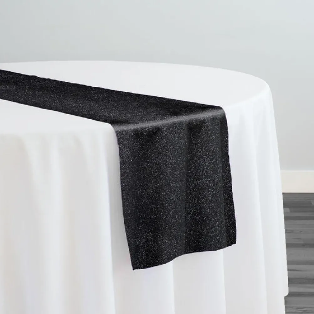 Glam & Glits Table Runner in Black