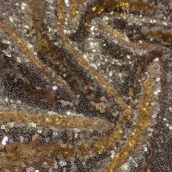 Glitz Sequins Drapery Panel in Gold 24K