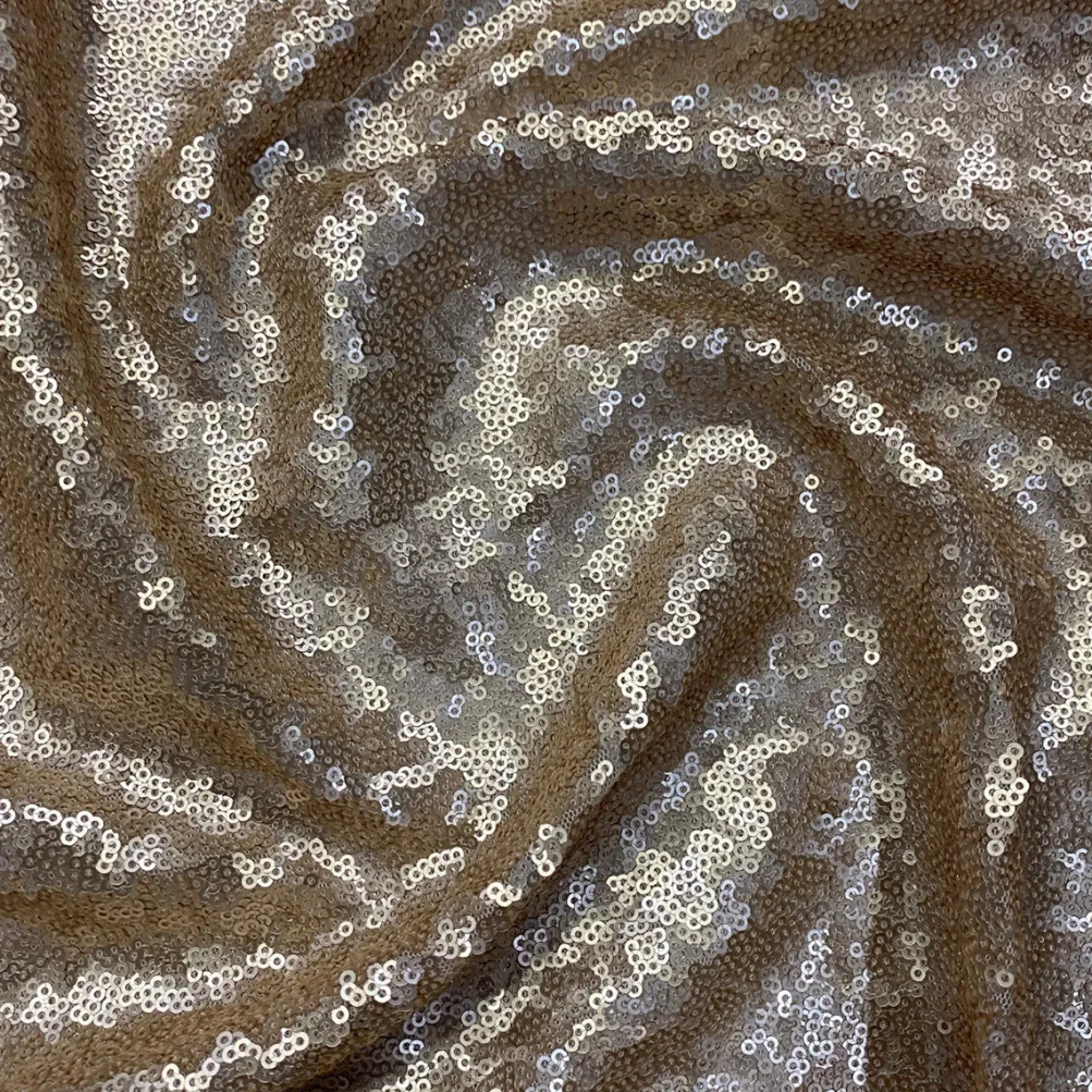 Glitz Sequins Table Linen in Blush Matte