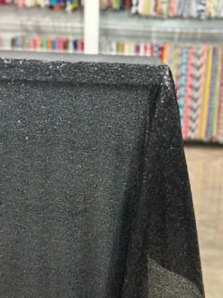 Glitz Sequins Table Linen in Black