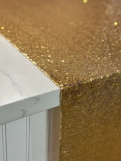 Glitz Sequins Table Linen in Gold 24K