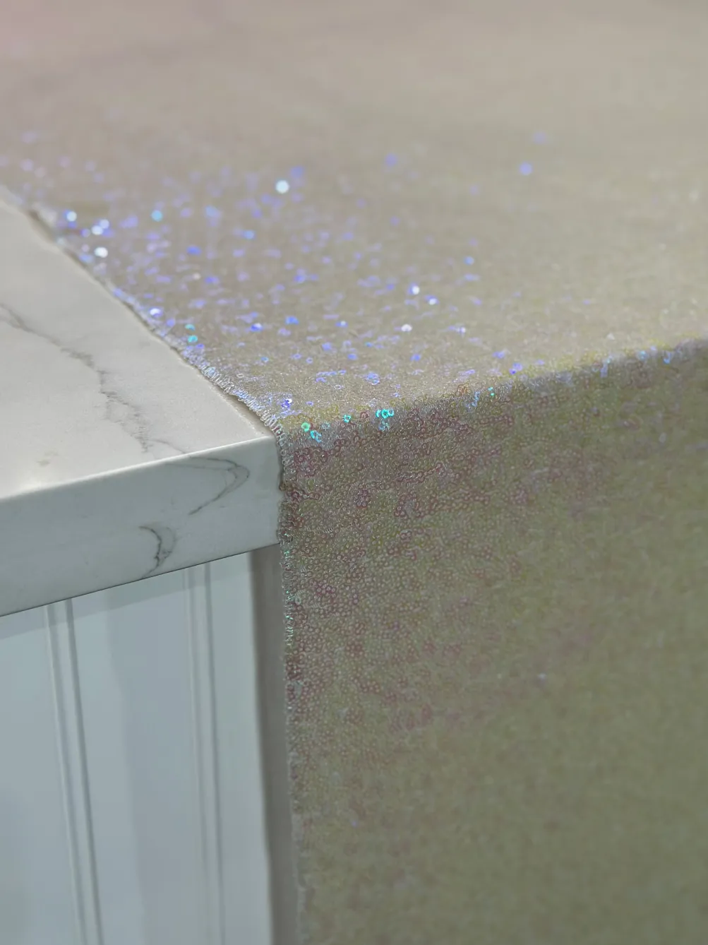 Glitz Sequins Table Linen in Mermaid