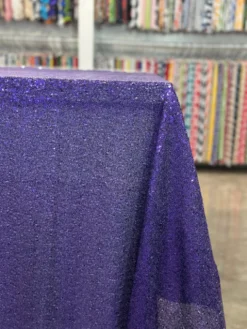 Glitz Sequins Table Linen in Purple