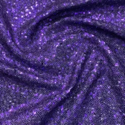 Glitz Sequins Table Linen in Purple