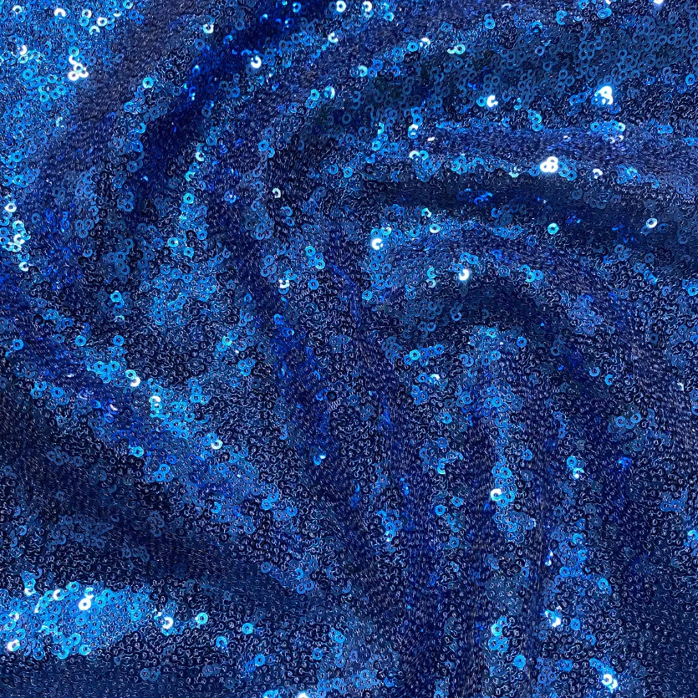 Glitz Sequins Table Linen in Royal