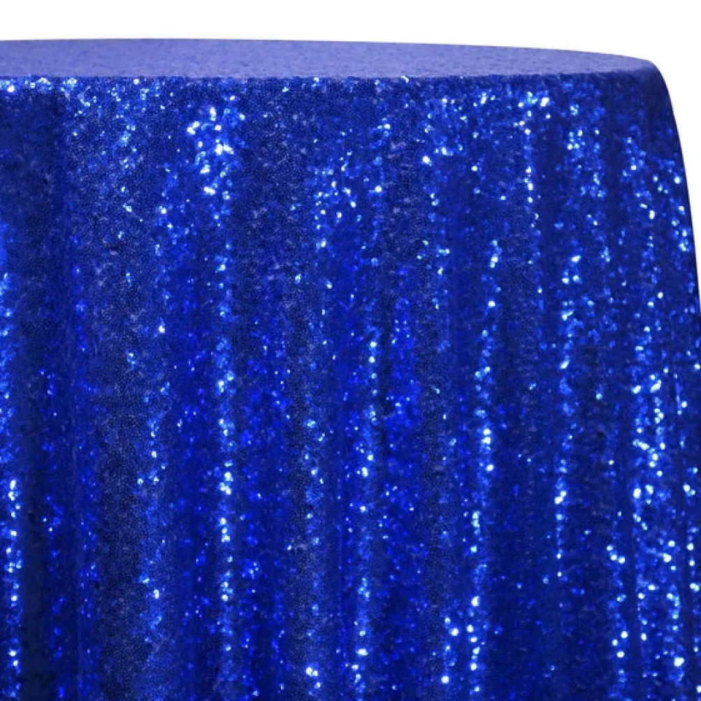 Glitz Sequins Table Linen in Royal