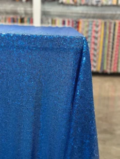 Glitz Sequins Table Linen in Royal