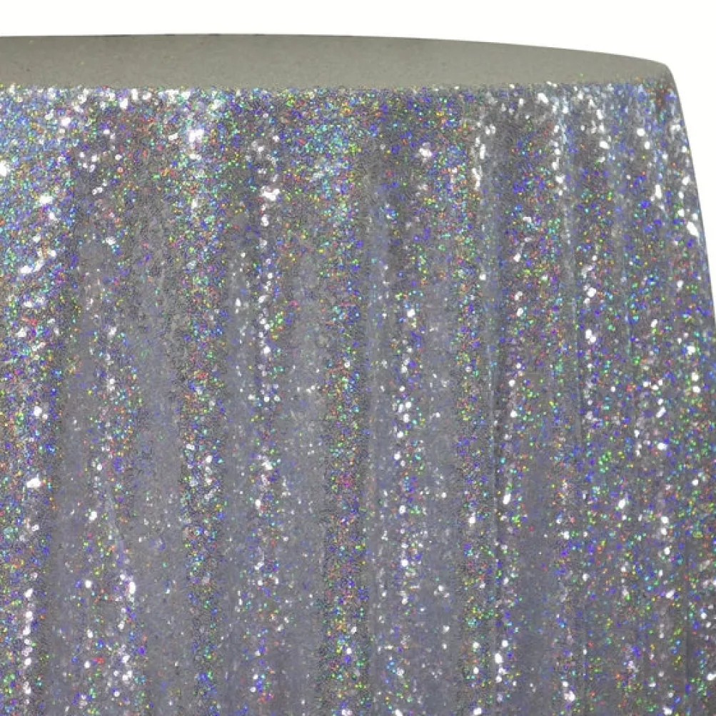 Glitz Sequins Table Linen in Rainbow