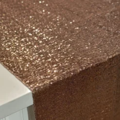 Glitz Sequins Table Linen in Rose Gold