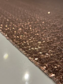 Glitz Sequins Table Linen in Rose Gold