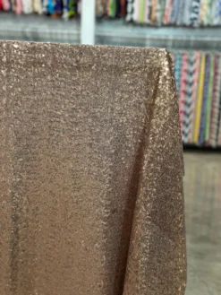 Glitz Sequins Table Linen in Rose Gold