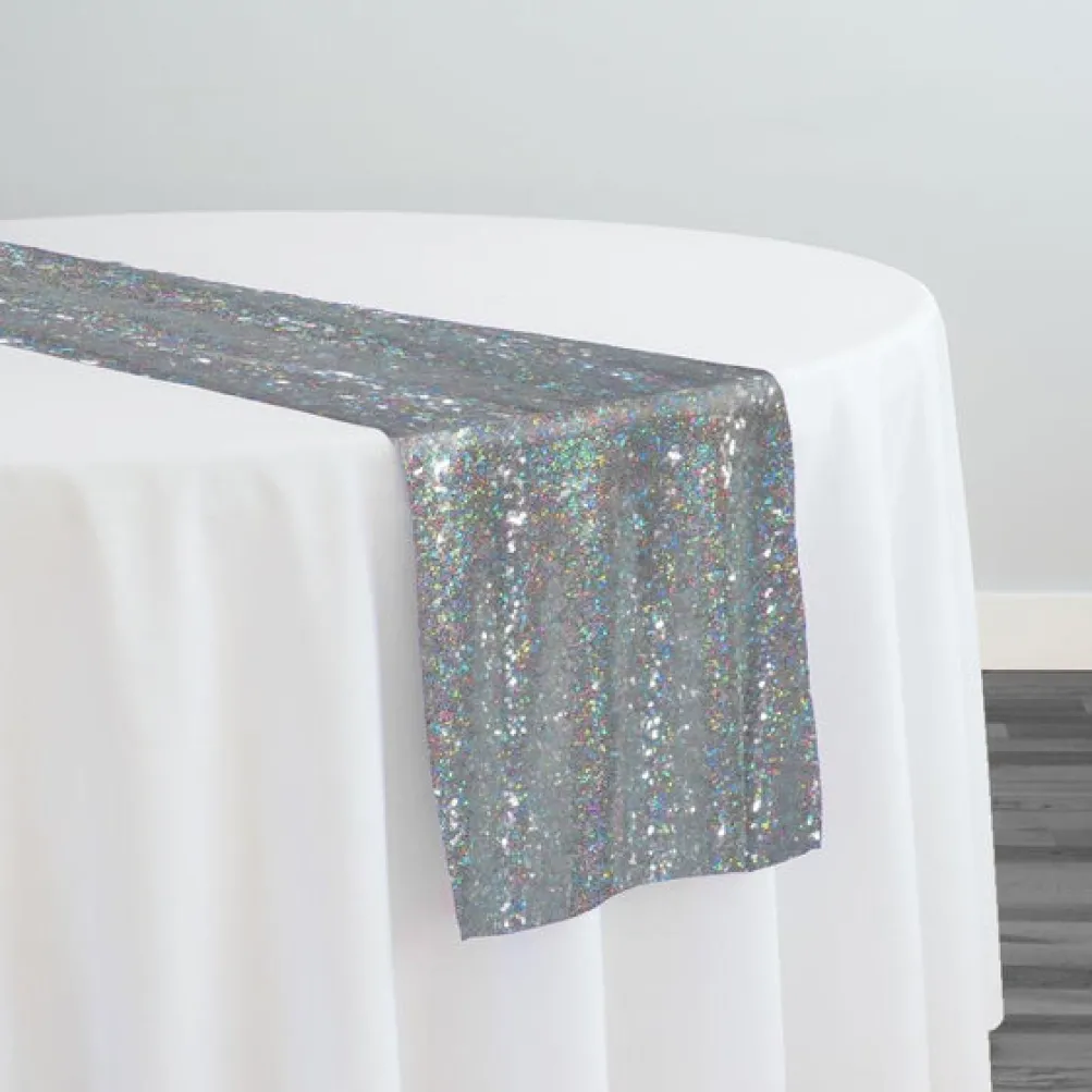 Glitz Sequins Table Runner in Mermaid