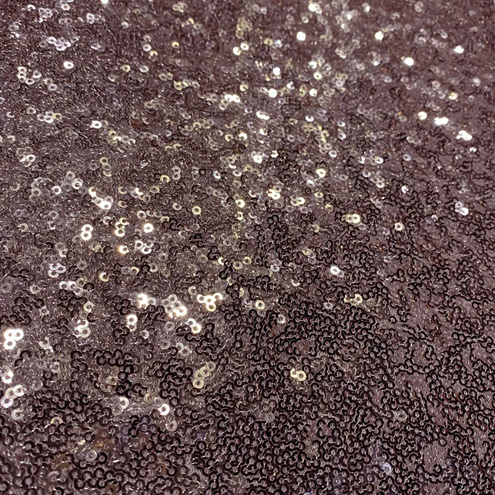 Glitz Sequins Table Runner in Dusty Rose