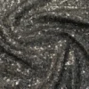Glitz Sequins (w/ Poly Lining) Table Napkin in Black