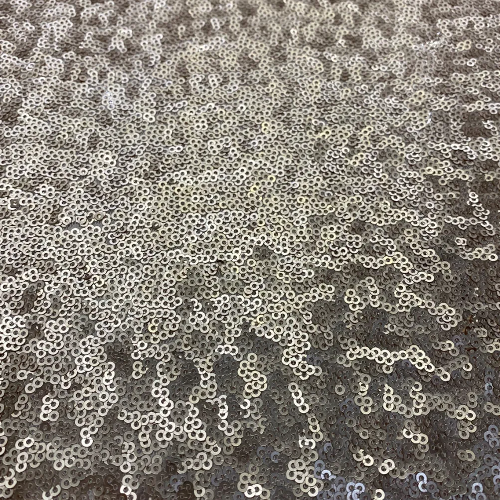 Glitz Sequins (w/ Poly Lining) Table Napkin in Blush