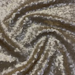 Glitz Sequins (w/ Poly Lining) Table Napkin in Champagne