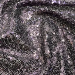Glitz Sequins (w/ Poly Lining) Table Napkin in Eggplant