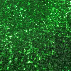 Glitz Sequins (w/ Poly Lining) Table Napkin in Emerald