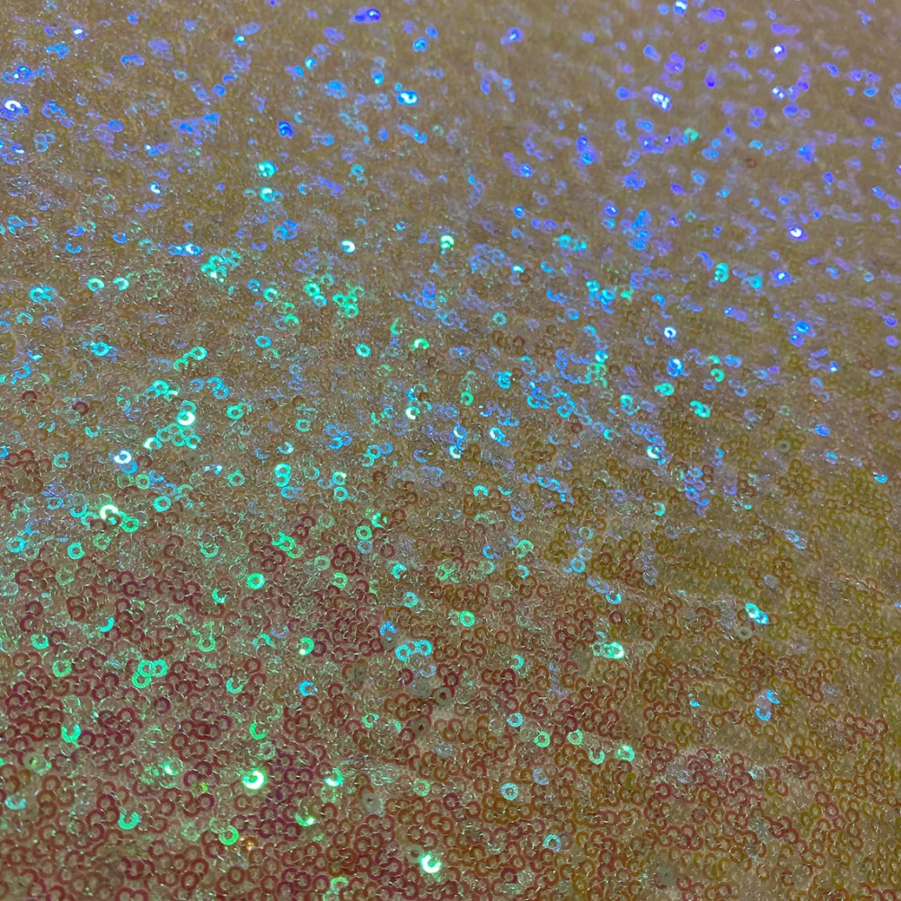 Glitz Sequins (w/ Poly Lining) Table Napkin in Mermaid