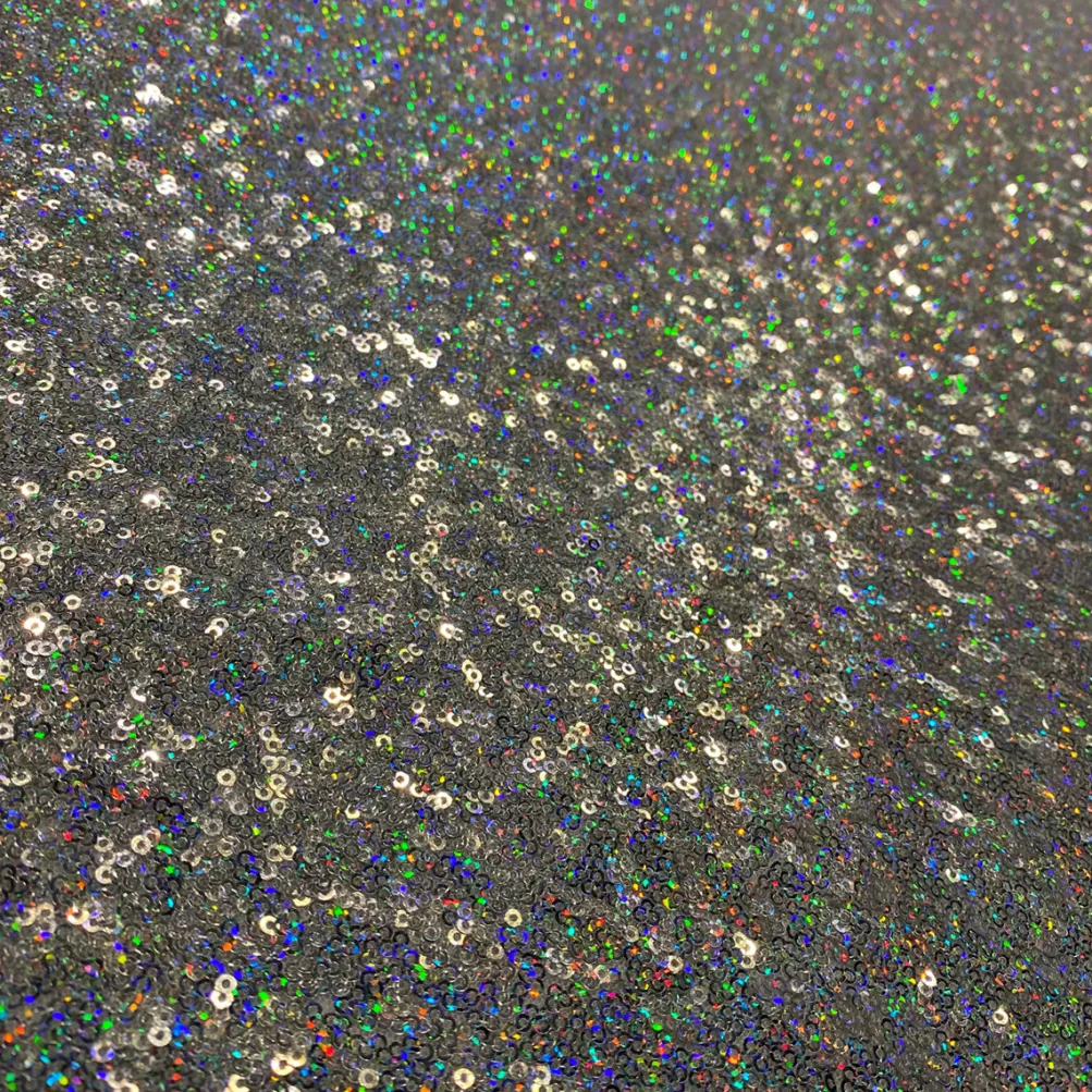 Glitz Sequins (w/ Poly Lining) Table Napkin in Rainbow