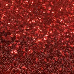 Glitz Sequins (w/ Poly Lining) Table Napkin in Red