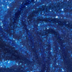 Glitz Sequins (w/ Poly Lining) Table Napkin in Royal