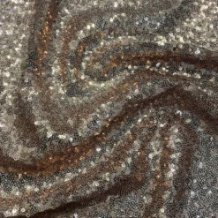Glitz Sequins (w/ Poly Lining) Table Napkin in Rose Gold