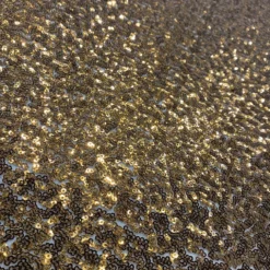 Glitz Sequins (w/ Poly Lining) Table Napkin in Copper