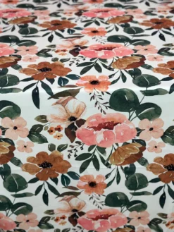Gold Bloom (Poly Print) Table Linen