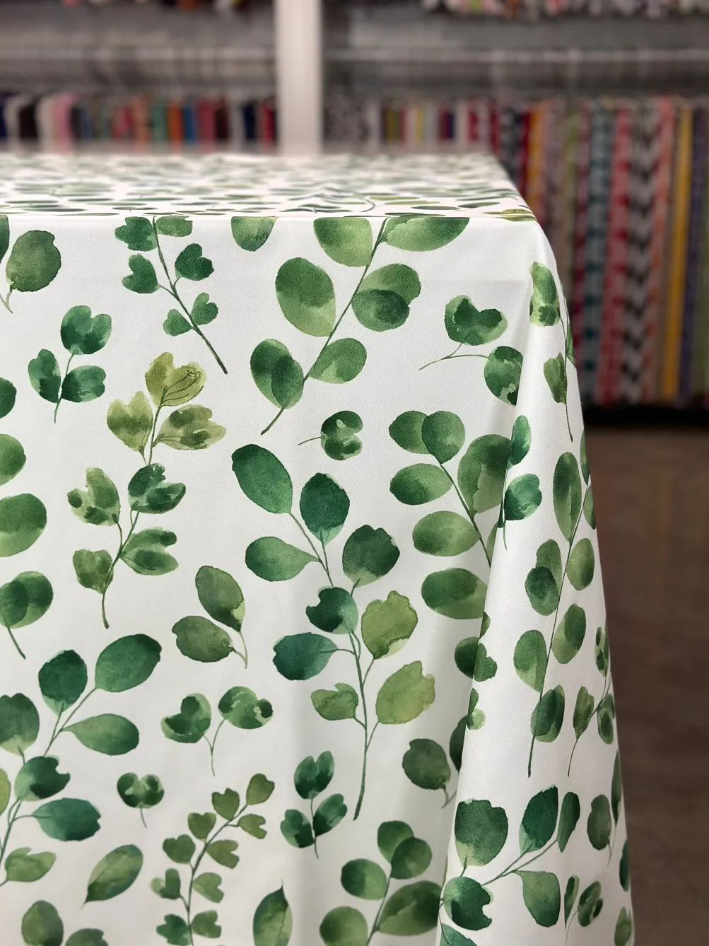 Greenleaf (Poly Print) Table Linen