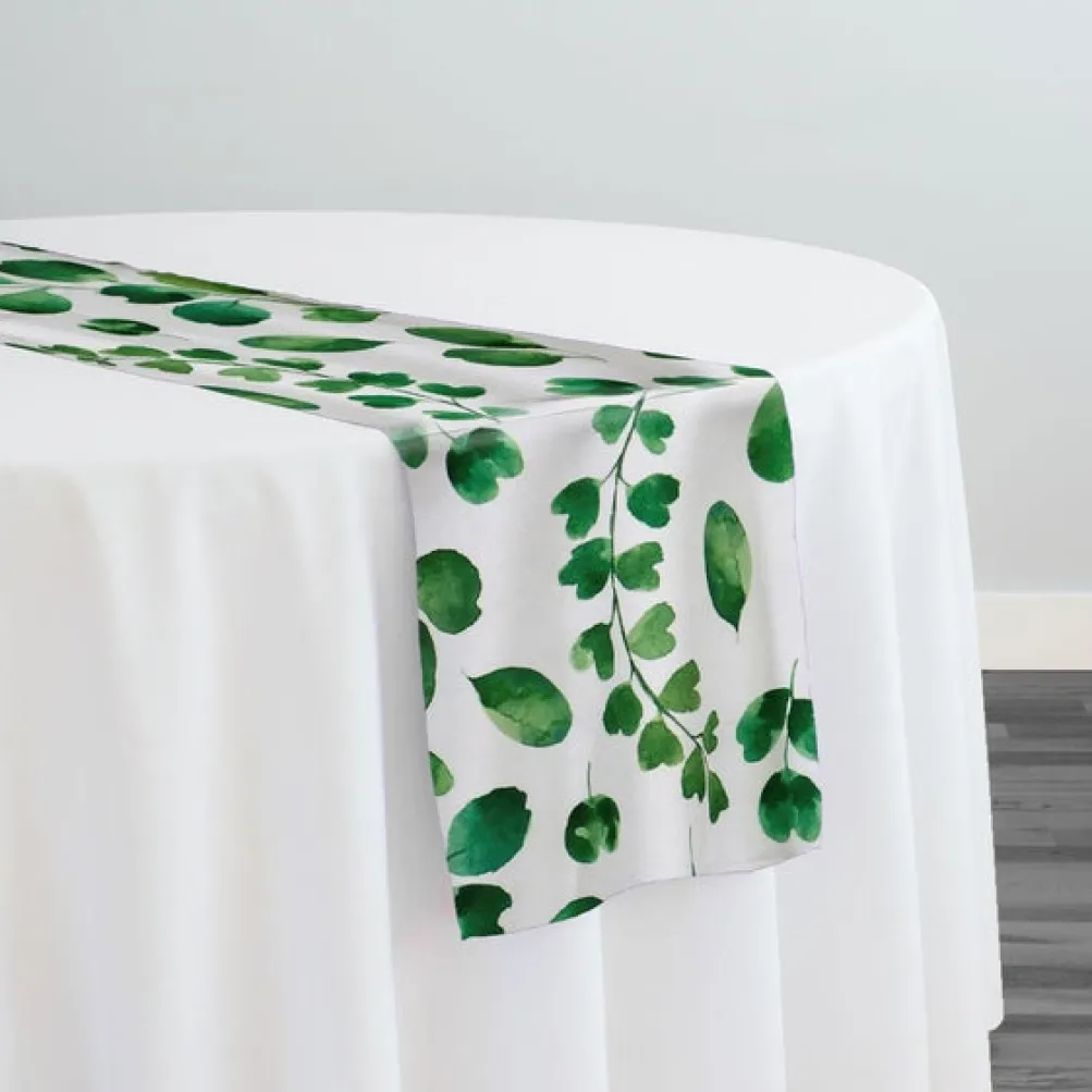 Greenleaf (Poly Print) Table Runner