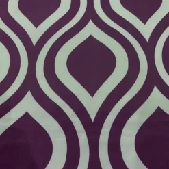 Groovy Print (Lamour) Table Linen in Plum