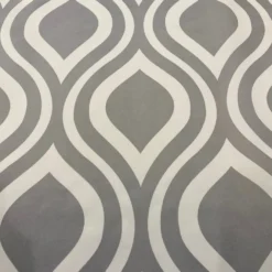 Groovy Print (Lamour) Table Linen in Silver