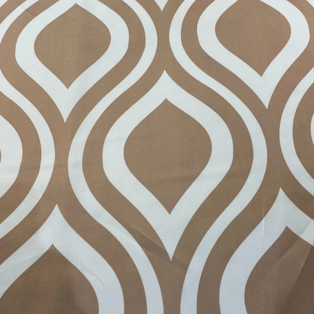 Groovy Print (Lamour) Table Linen in Khaki