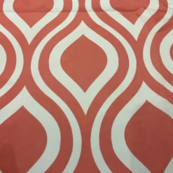 Groovy Print (Lamour) Table Linen in Coral