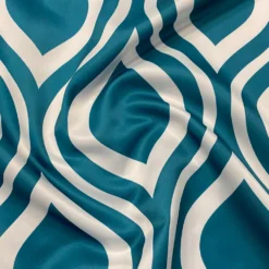 Groovy Print (Lamour) Table Linen in Jade